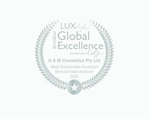 G&M COSMETICS WINS LUX GLOBAL EXCELLENCE AWARD